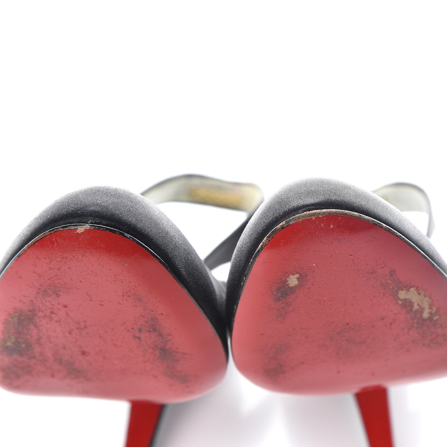 Satin Slingback 100 Pumps 38.5 Black