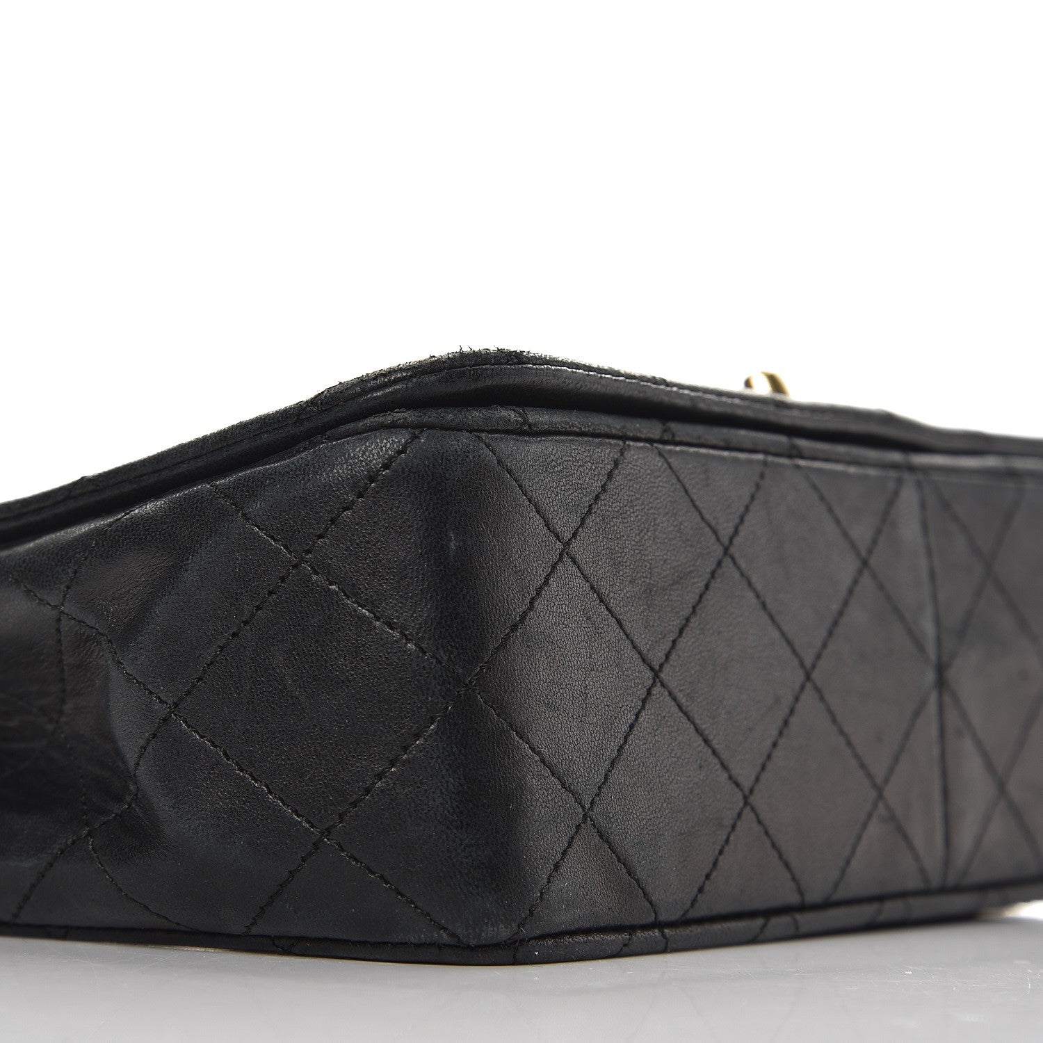 Chanel Lambskin Quilted Small Single Flap Black 9 of 13