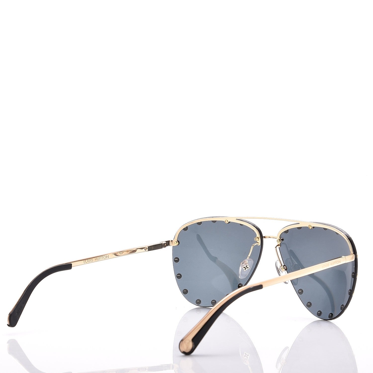 Louis Vuitton The Party Aviator Sunglasses Z0923U L Silver 4 of 8