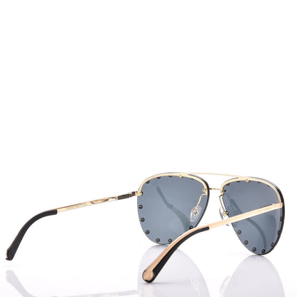 Louis Vuitton The Party Aviator Sunglasses Z0923U L Silver 4 of 8
