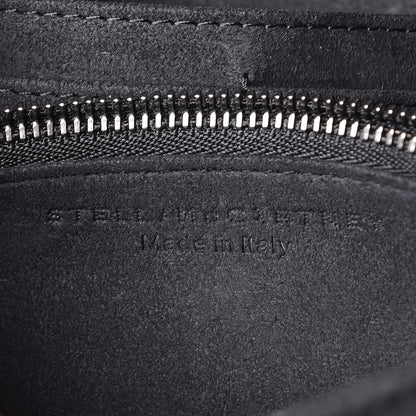 Stella McCartney Denim Star Print Falabella Continental Flap Wallet Black 6 of 10