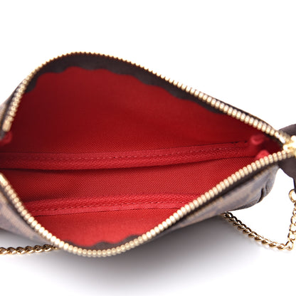 Louis Vuitton Damier Ebene Mini Pochette Accessories 5 of 8
