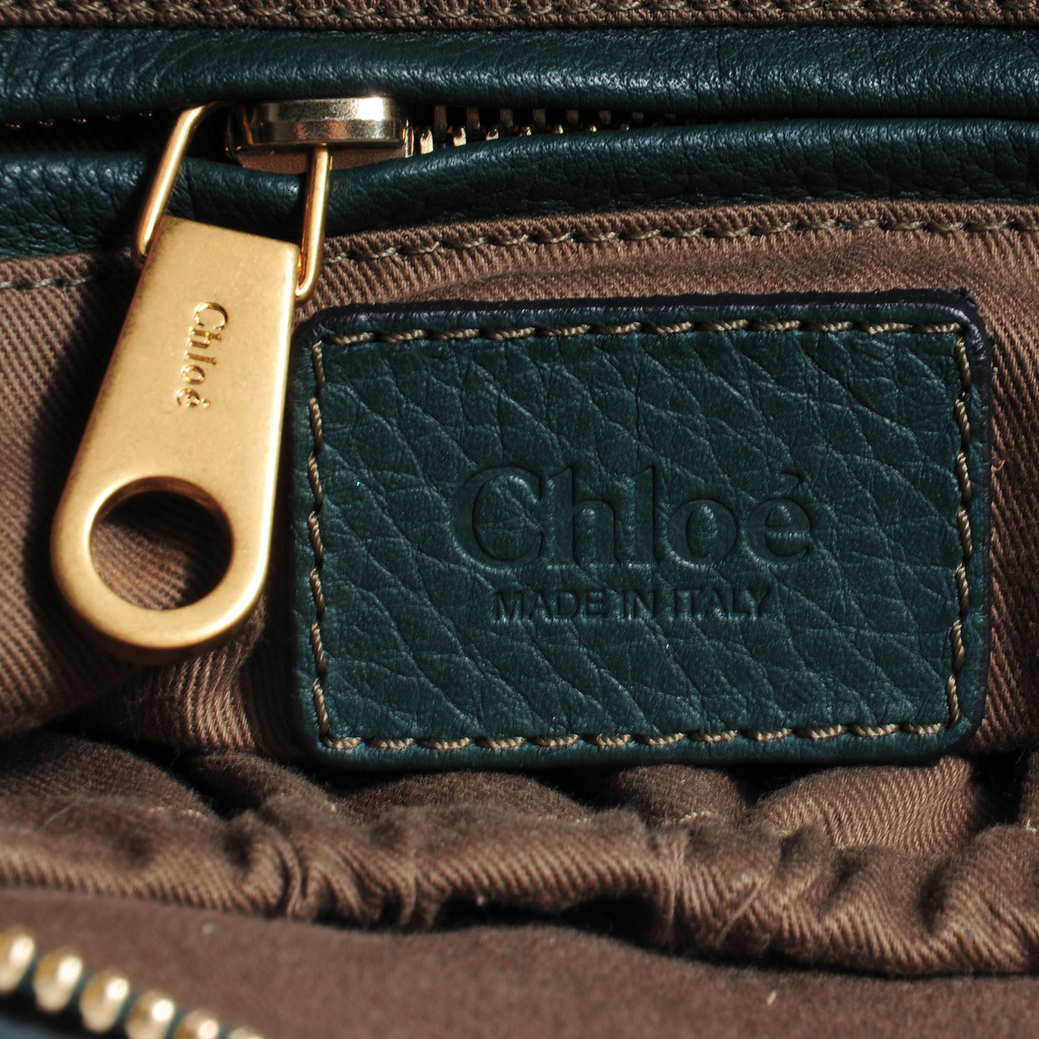 Chloe Calfskin Medium Marcie Satchel Epicea 6 of 9