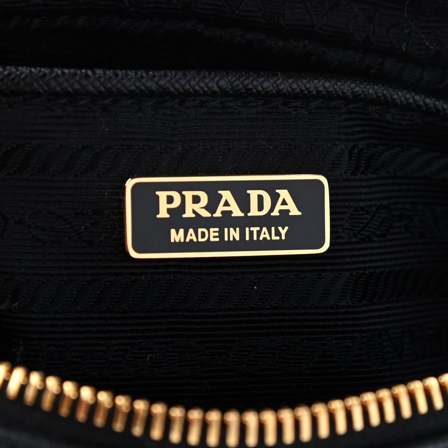 Prada Saffiano Lux Small Camera Crossbody Bag Black 6 of 9
