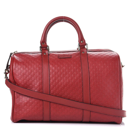 Gucci Microguccissima Medium Boston Red 1 of 7