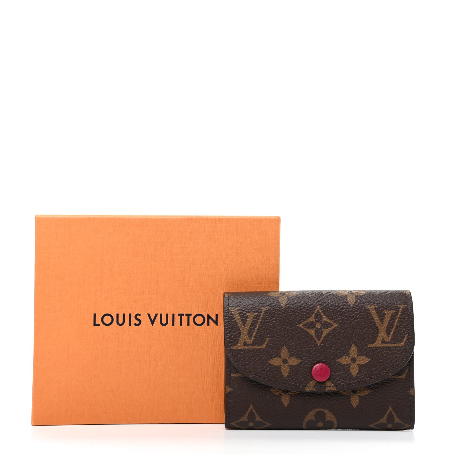 Louis Vuitton Monogram Rosalie Coin Purse Fuchsia 7 of 7
