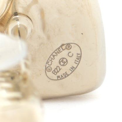 Chanel CC Heart Earrings Gold 4 of 5