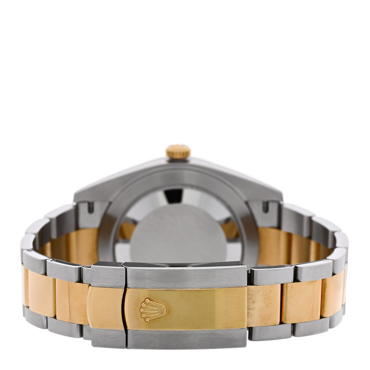 Rolex Stainless Steel 18K Yellow Gold Diamond 41mm Oyster Perpetual Datejust Watch Champagne 126333 3 of 5