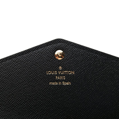 Louis Vuitton Monogram Giant Jungle Sarah Wallet Black 6 of 7
