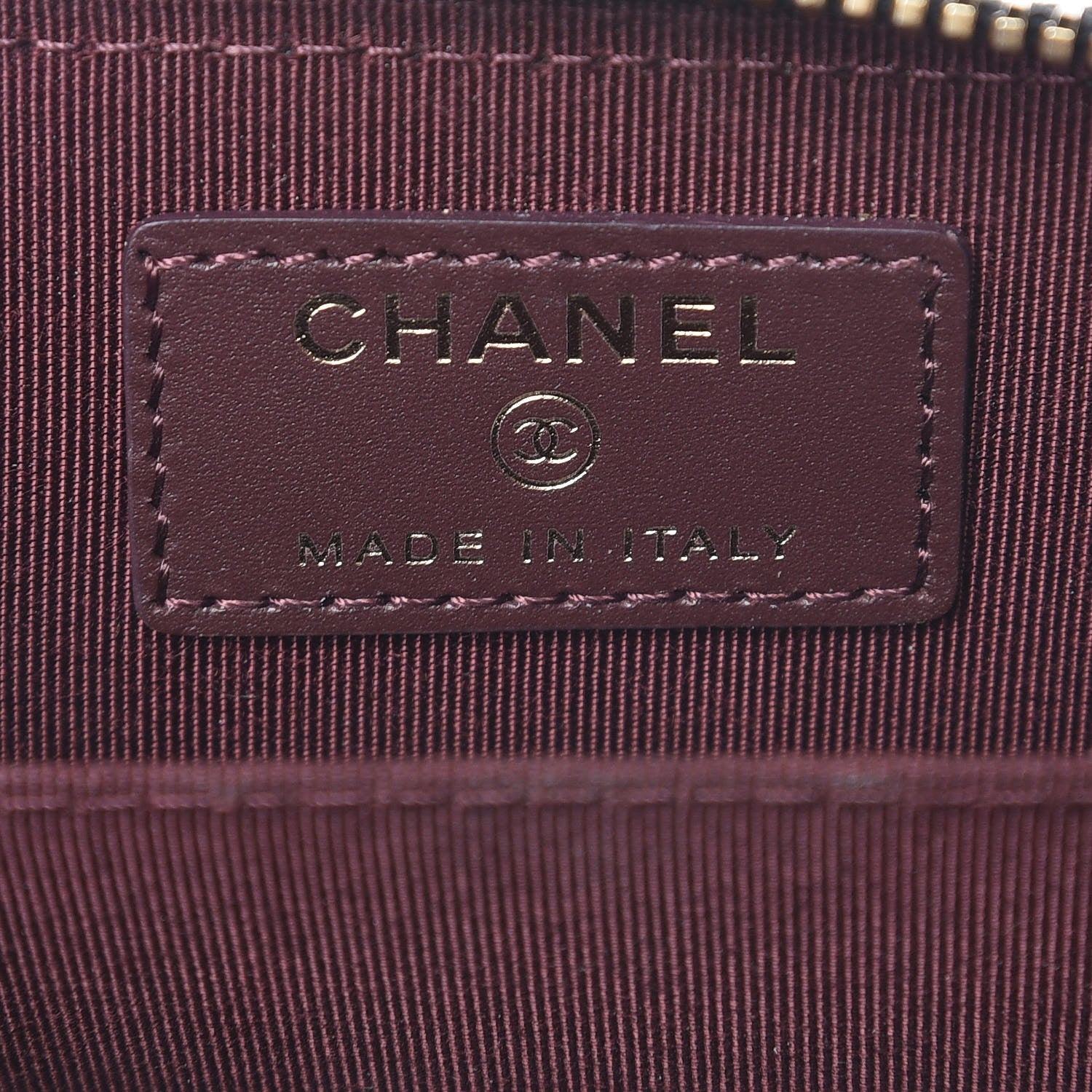 Chanel Caviar Quilted Zip Coin Purse Black 6 of 8