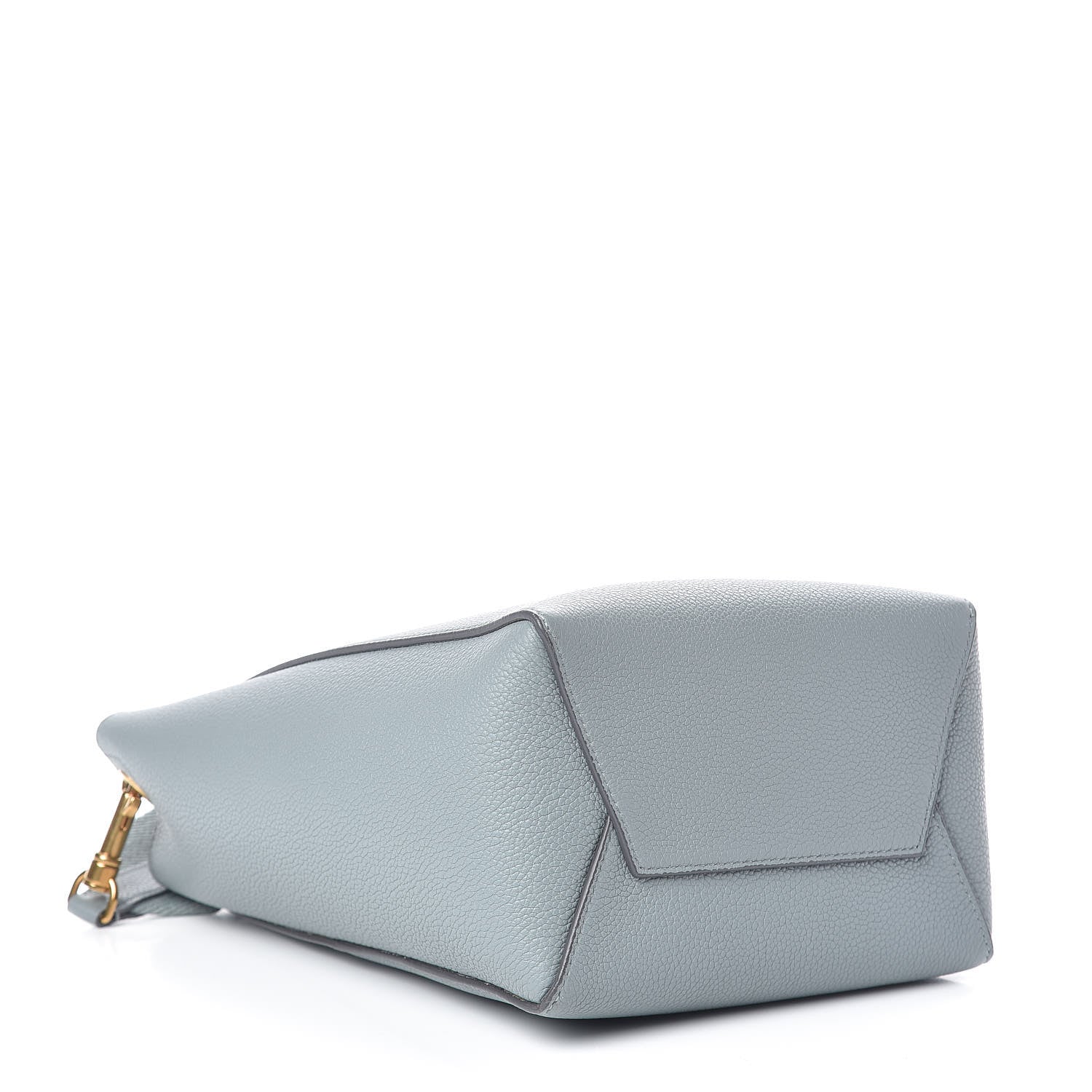 Celine Soft Grained Calfskin Small Sangle Bucket Bag Storm 4 of 13