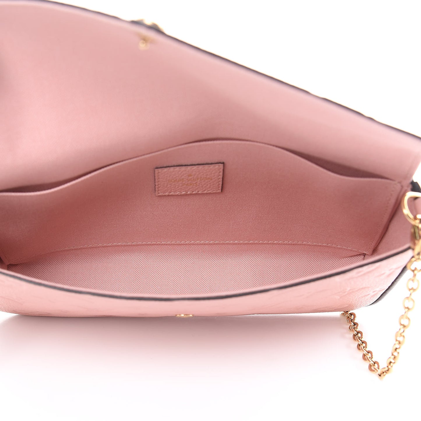 Empreinte Pochette Felicie Chain Wallet Rose Poudre