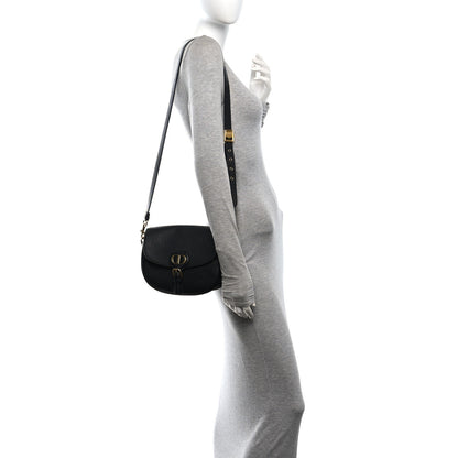 Christian Dior Grained Calfskin Medium Bobby Flap Black 2 of 10