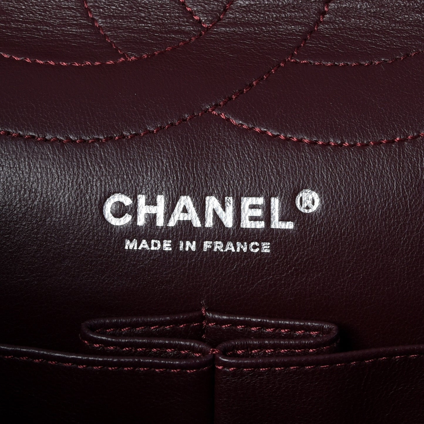 Aged Calfskin Quilted 2.55 Reissue 227 Flap Red