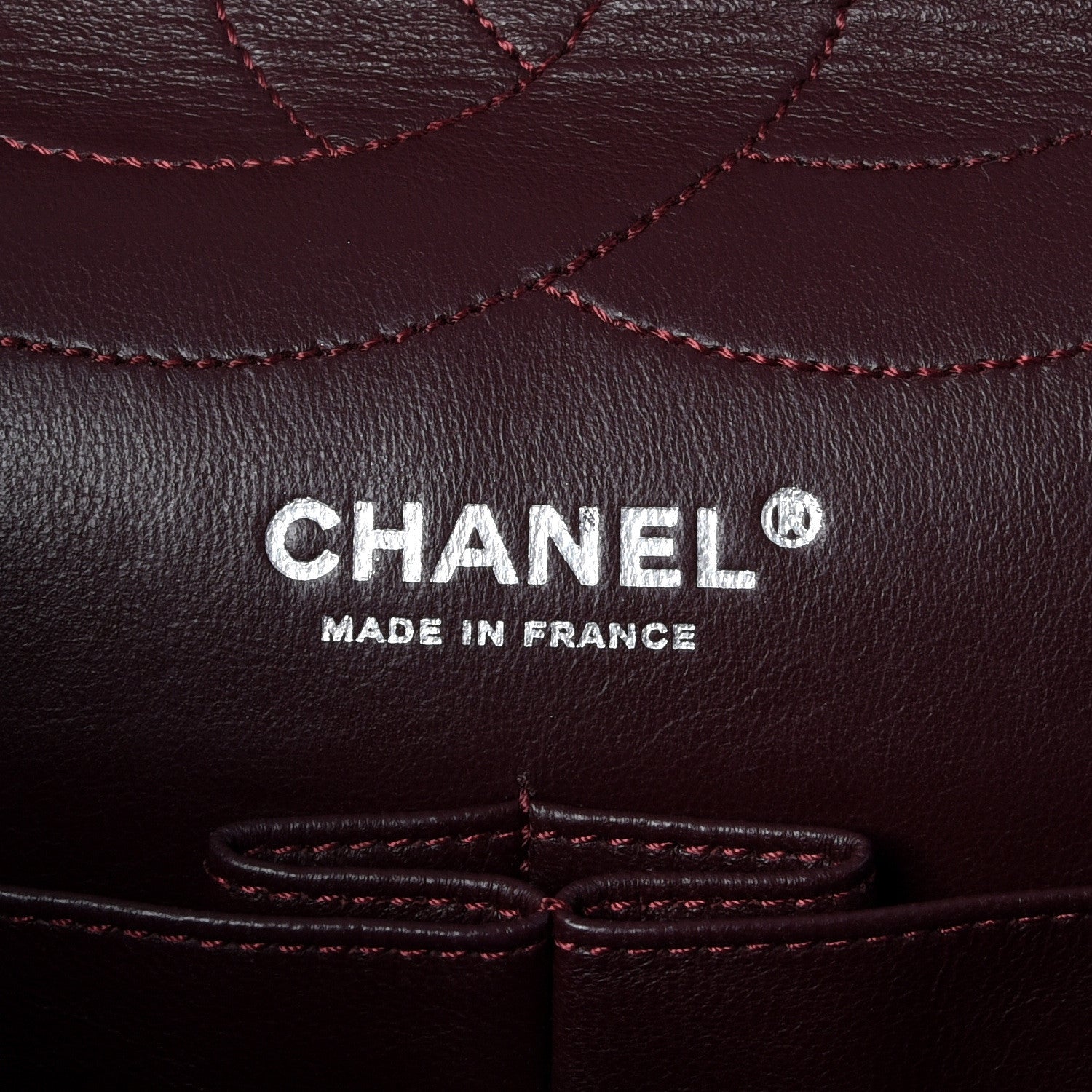 Chanel Aged Calfskin Quilted 2.55 Reissue 227 Flap Red 7 of 8