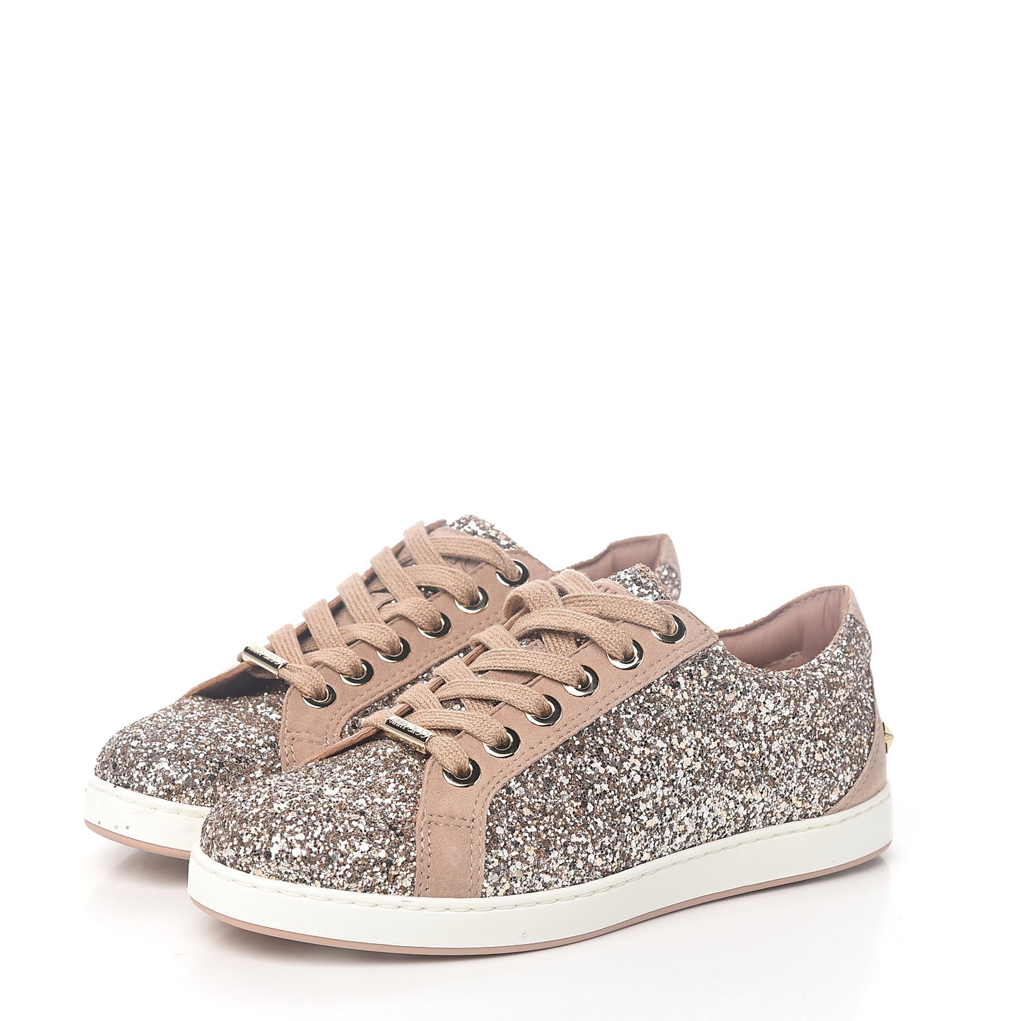 Glitter Cash Sneakers 36.5 Ballet Pink