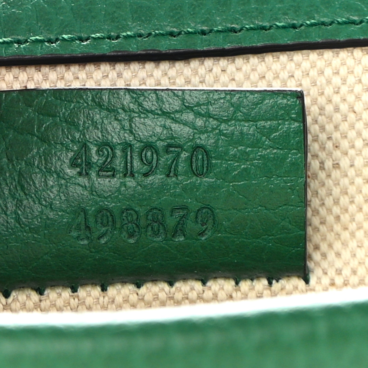 Gucci Calfskin Mini Dionysus Shoulder Bag Emerald 7 of 13