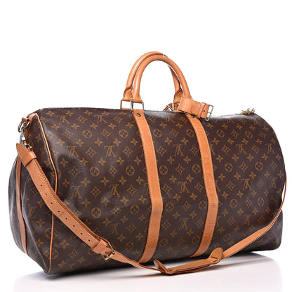Louis Vuitton Monogram Keepall Bandouliere 55 3 of 13