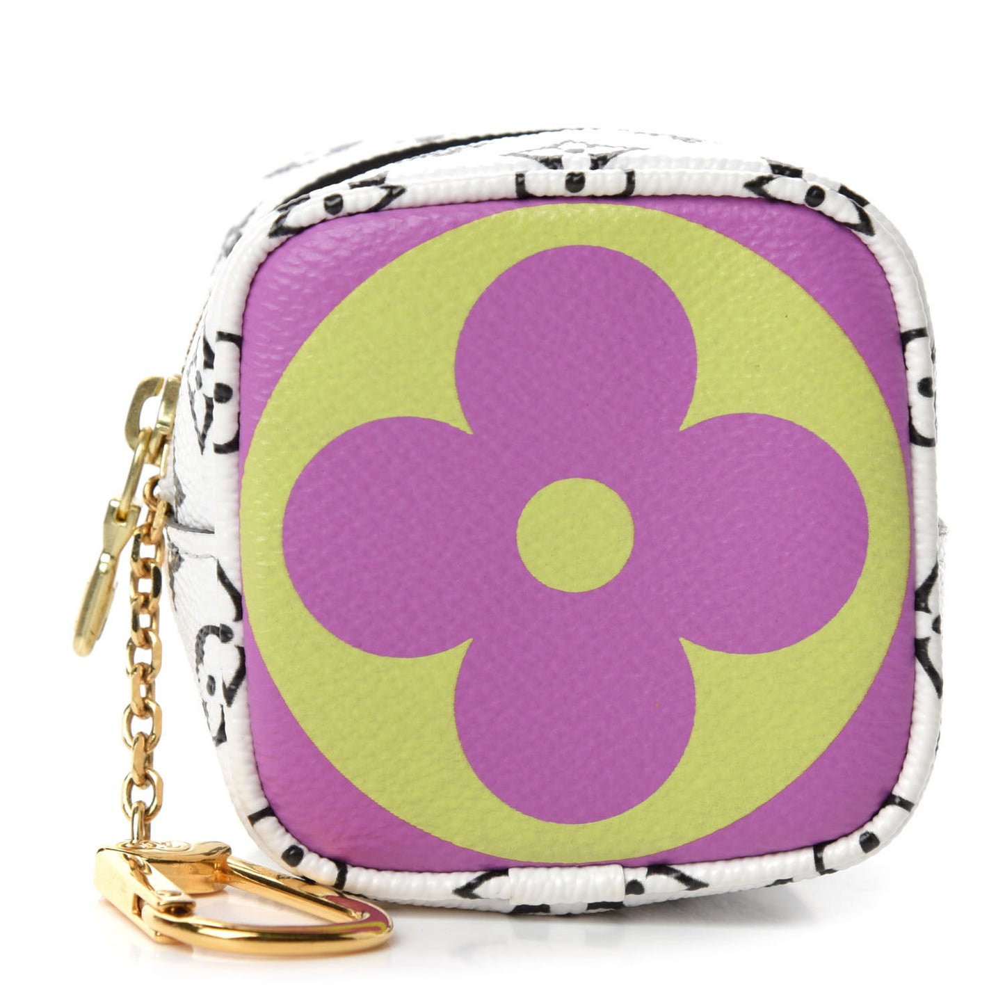 Monogram Giant Cube Coin Purse Pink