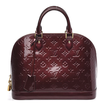 Louis Vuitton Vernis Alma PM Rouge Fauviste 1 of 11