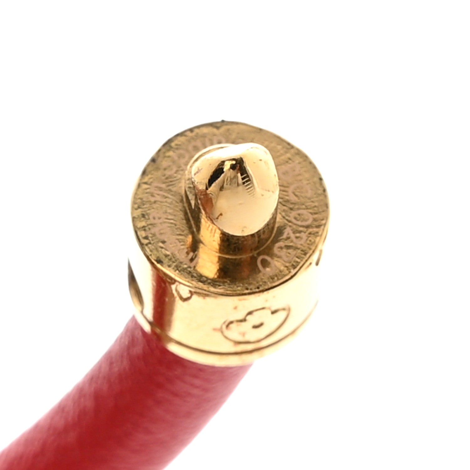 Louis Vuitton Monogram Daily Confidential Bracelet 19 Red 6 of 7
