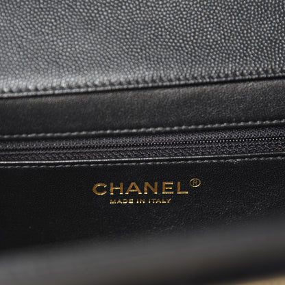 Chanel Caviar Quilted Large Business Affinity Flap Black 13 of 15