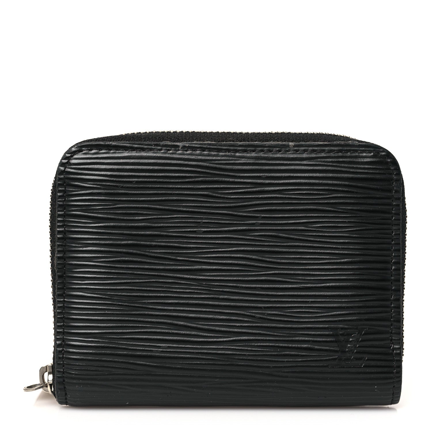 Louis Vuitton Epi Zippy Coin Purse Black 1 of 8