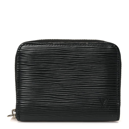 Louis Vuitton Epi Zippy Coin Purse Black 1 of 8