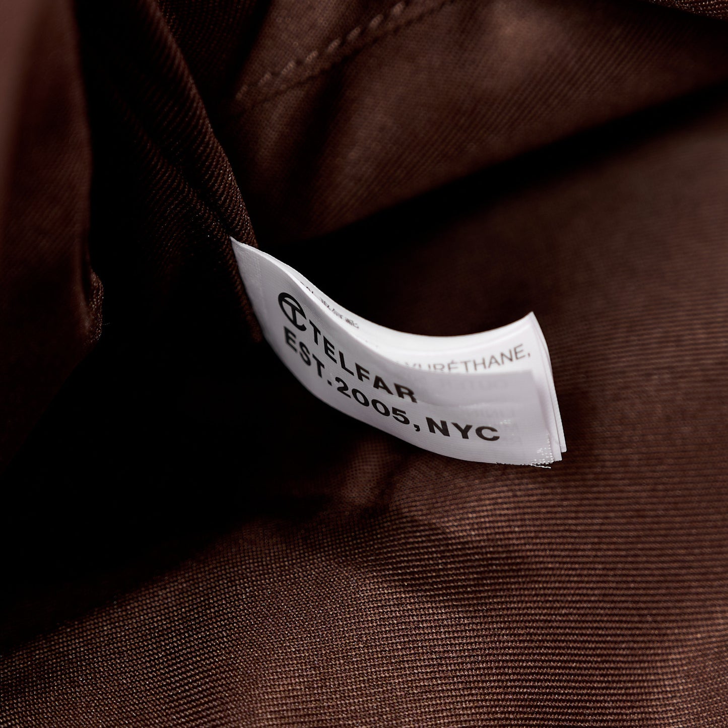 Vegan Leather Large Shopping Bag Chocolate