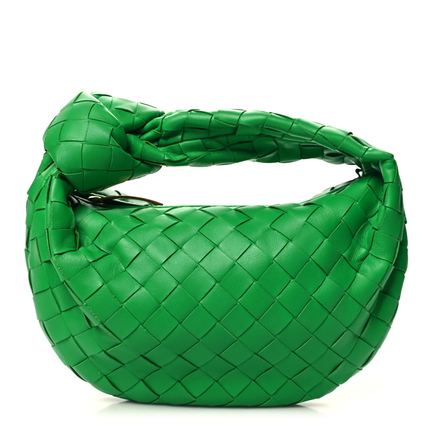 BOTTEGA VENETA Nappa Intrecciato Mini Jodie Grass