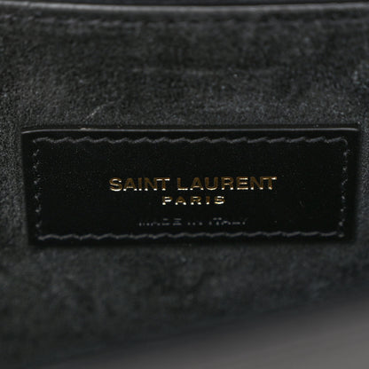 Saint Laurent Smooth Calfskin Shoulder Bag Black 6 of 9