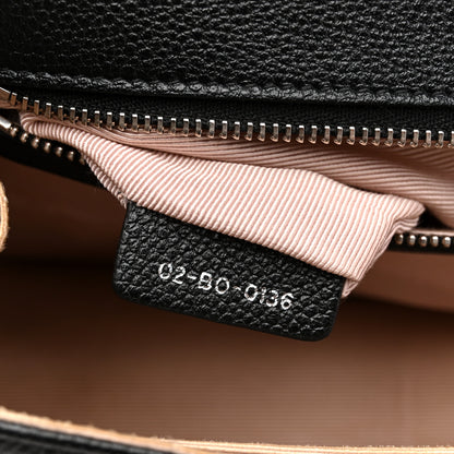 Christian Dior Grained Calfskin Medium Diorama Flap Bag Black 7 of 11