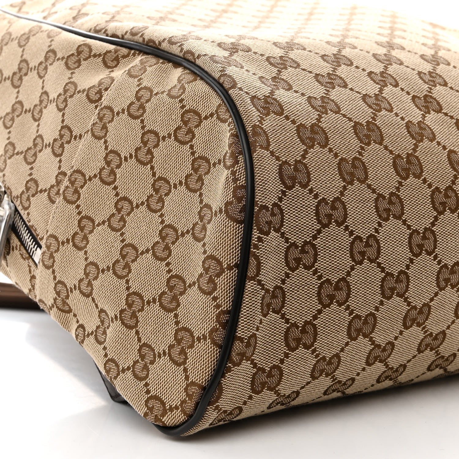 Gucci Monogram Travel Backpack Dark Brown 9 of 10