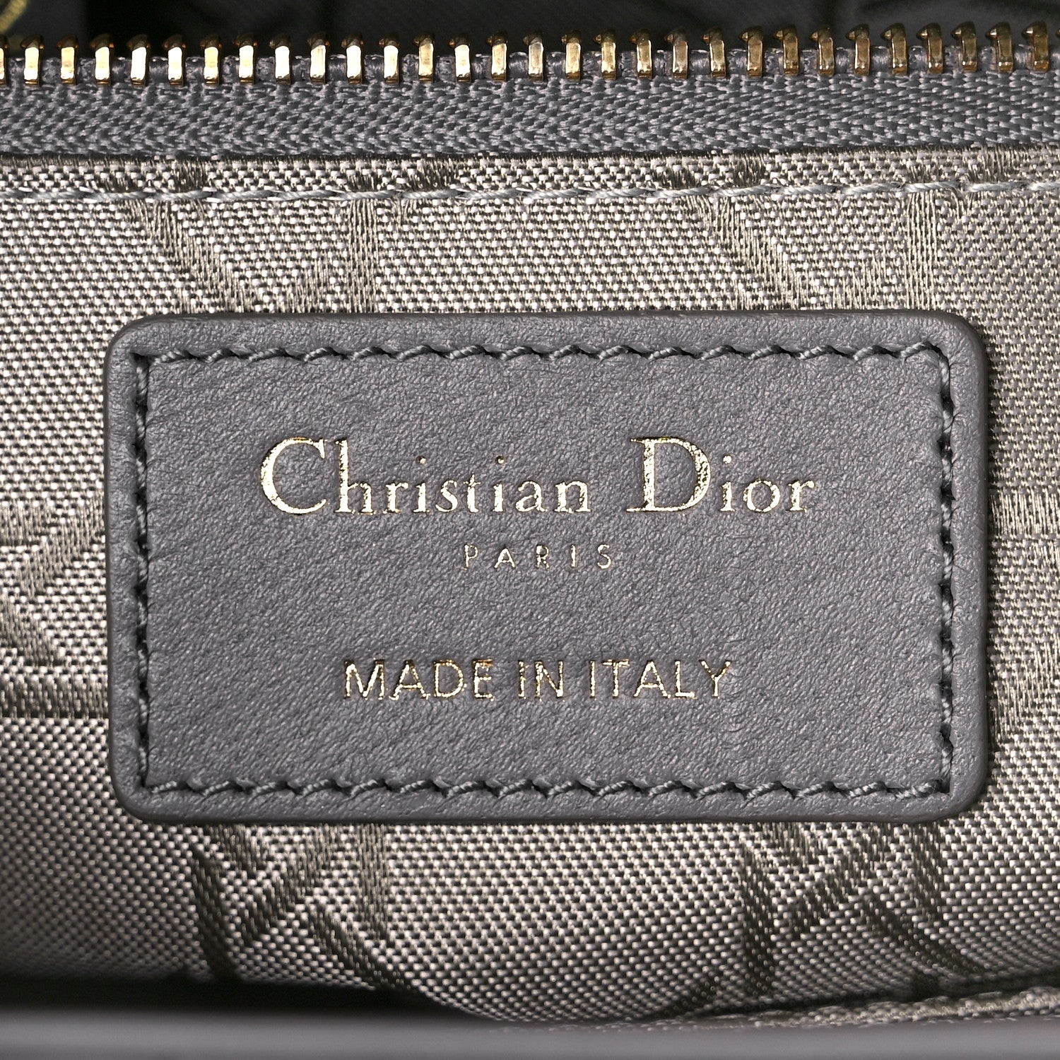 Christian Dior Lambskin Cannage Small My ABCDior Lady Dior Grey 6 of 11