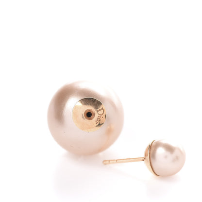 Christian Dior Pearl Mise En Dior Tribal Earrings Pink 3 of 4
