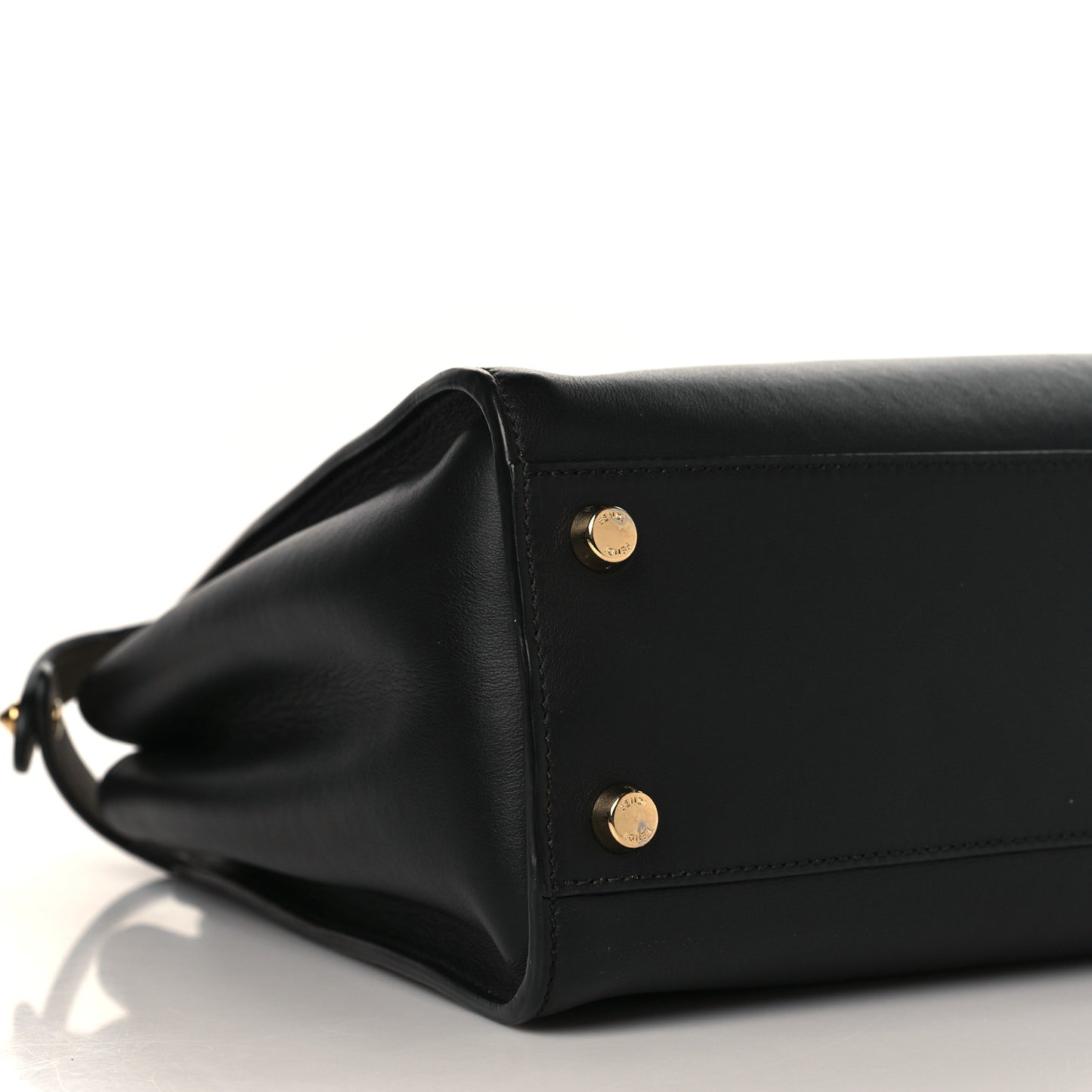 Vitello Tahiti Burro Large Peekaboo Iconic Essentially Satchel Black Corda