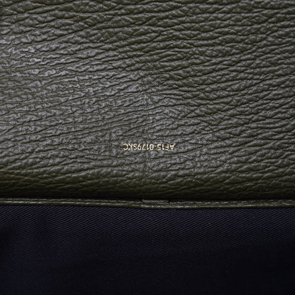 3.1 Phillip Lim 3.1 Textured Calfskin Medium Pashli Satchel Military Green 8 of 8