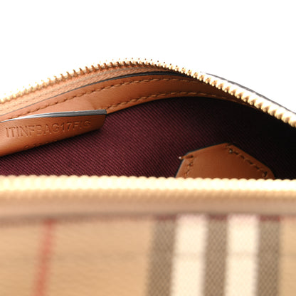 Burberry Horseferry Check Medium Bowling Bag Tan 13 of 19