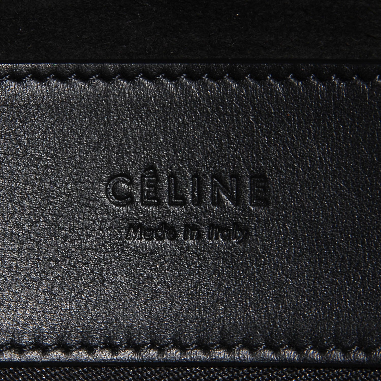 Celine Smooth Calfskin Triple Shopper Tote Black 6 of 8