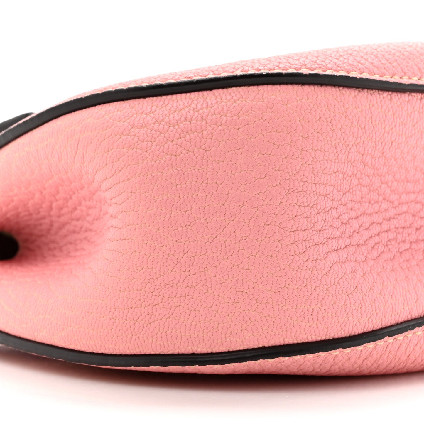 Grained Lambskin Mini Drew Shoulder Bag Misty Rose