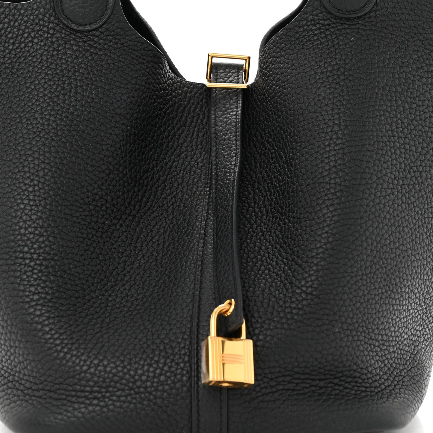 Taurillon Clemence Picotin Lock 22 MM Black