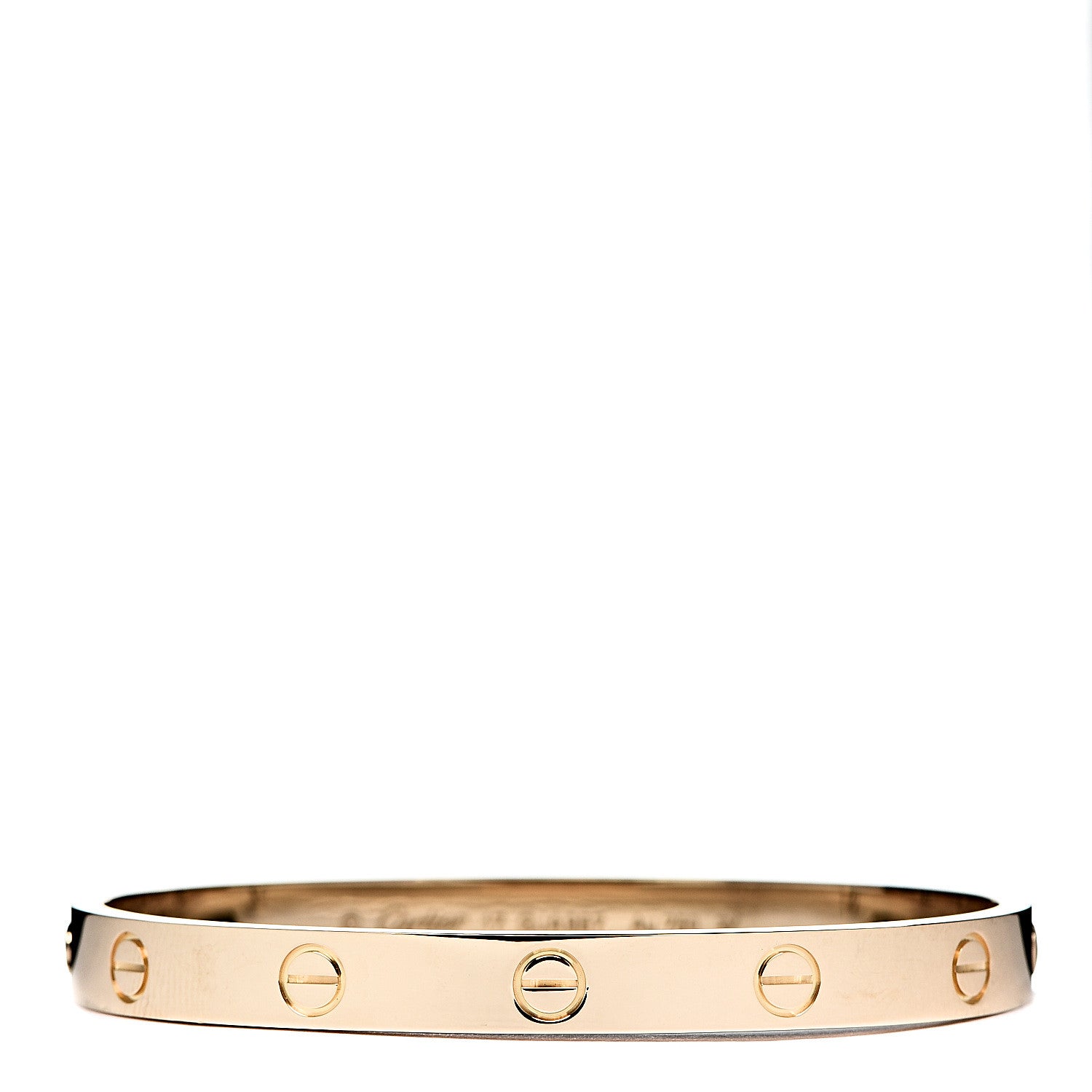 Cartier 18K Yellow Gold LOVE Bracelet 17 2 of 6