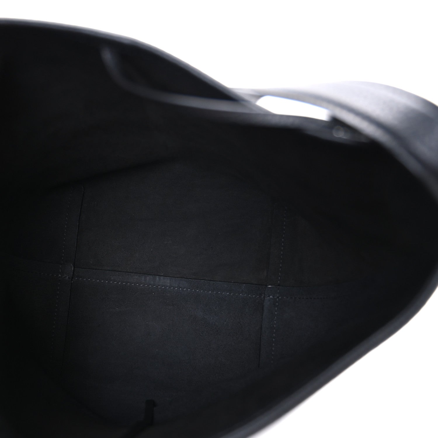 The Row Grained Calfskin Medium N/S Park Tote Black 5 of 10