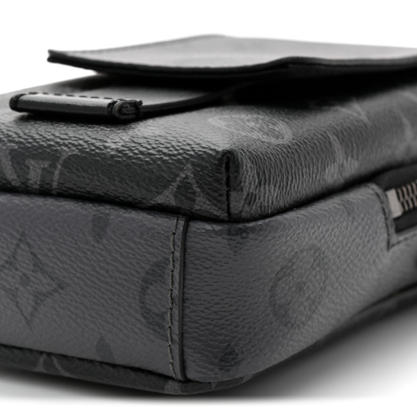Monogram Eclipse Reverse Double Phone Pouch NM
