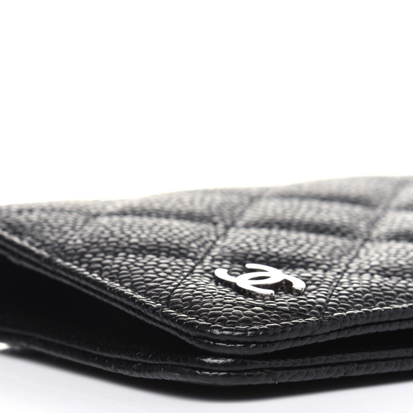 Caviar Quilted Agenda Cover Black