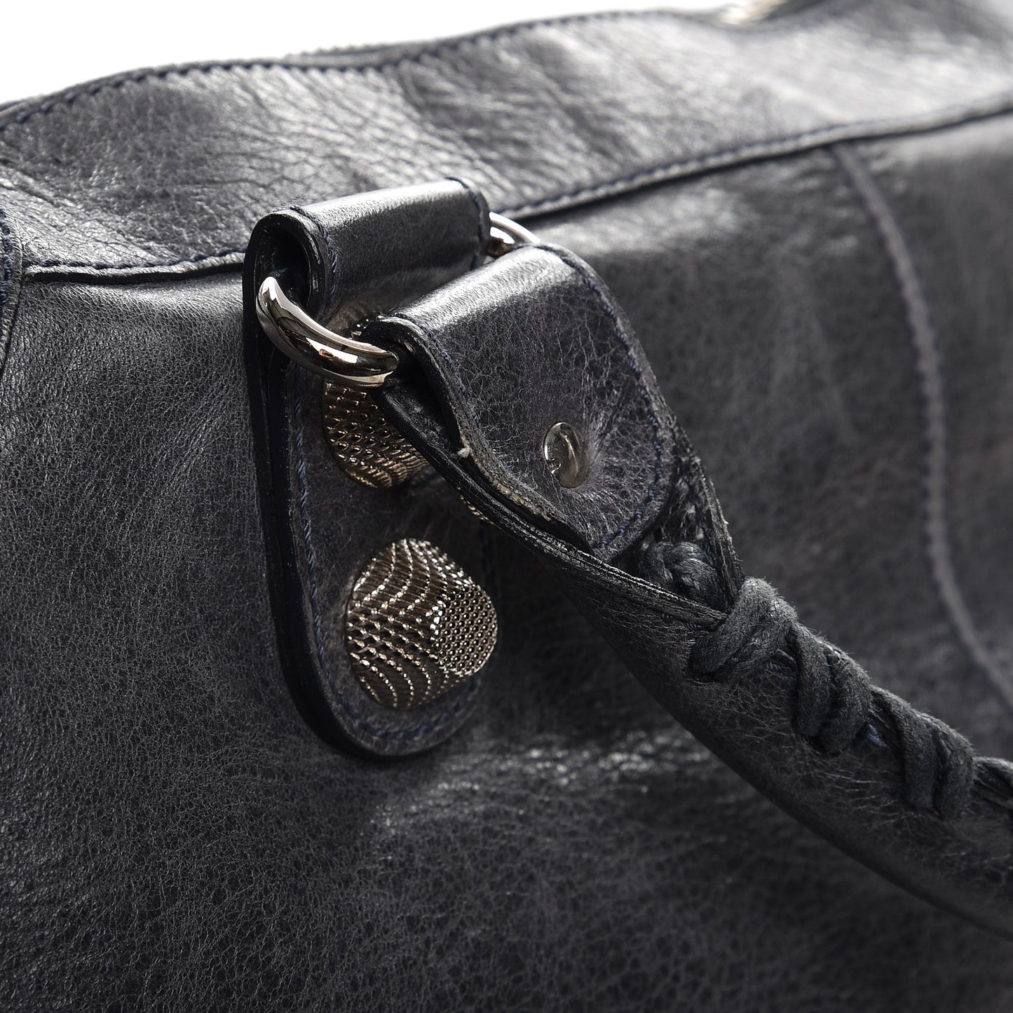 Agneau Giant 21 Silver Hardware Work Dark Night