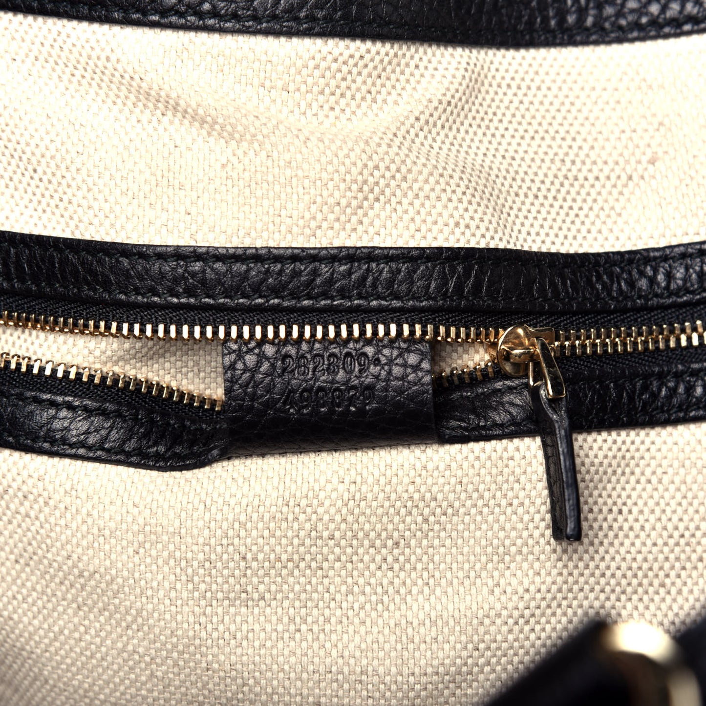 Pebbled Calfskin Medium Soho Shoulder Bag Black