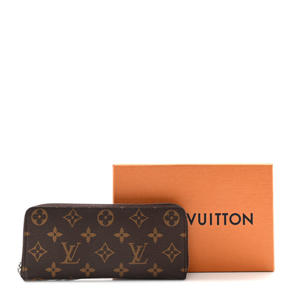 Louis Vuitton Monogram Clemence Wallet Blue 8 of 8
