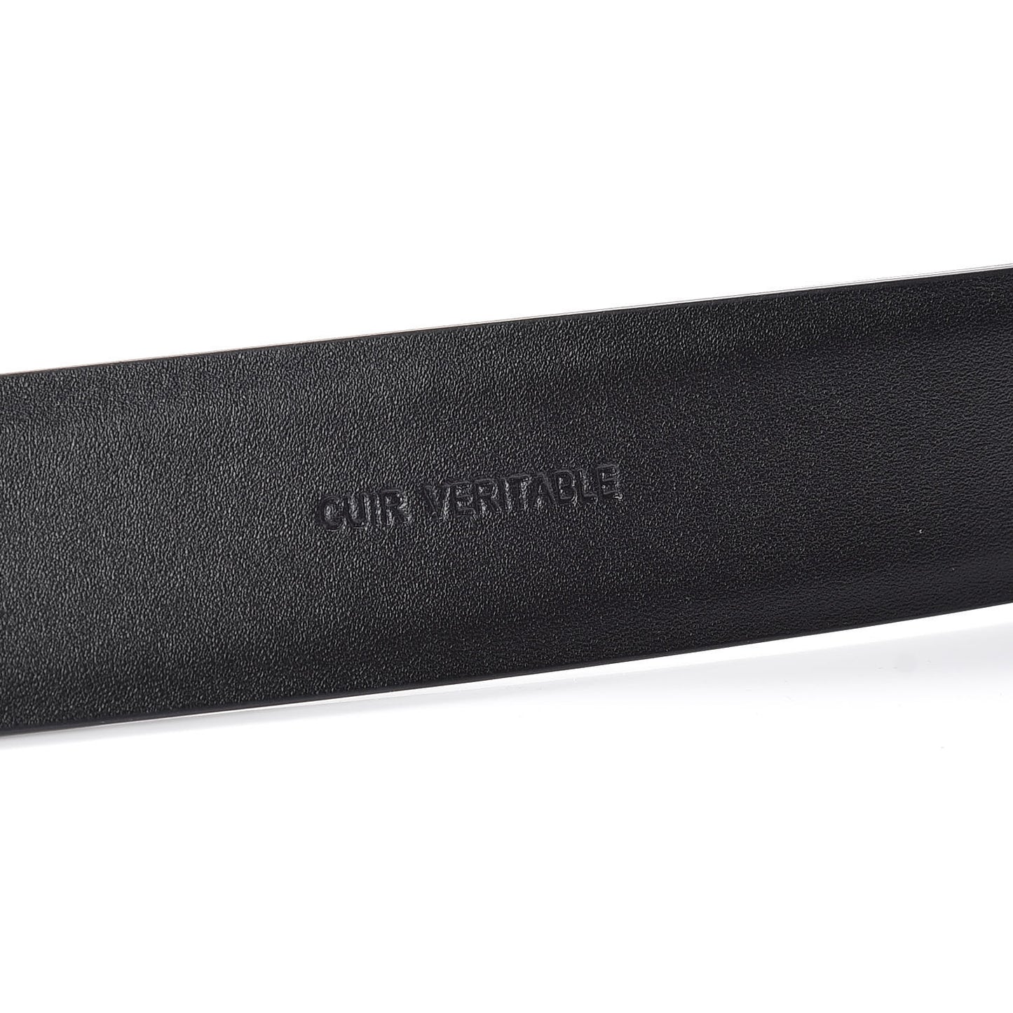 Calfskin CC Chain Belt 90 36 Black
