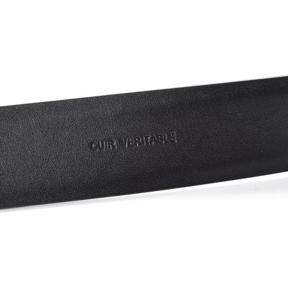 Chanel Calfskin CC Chain Belt 90 36 Black 6 of 9